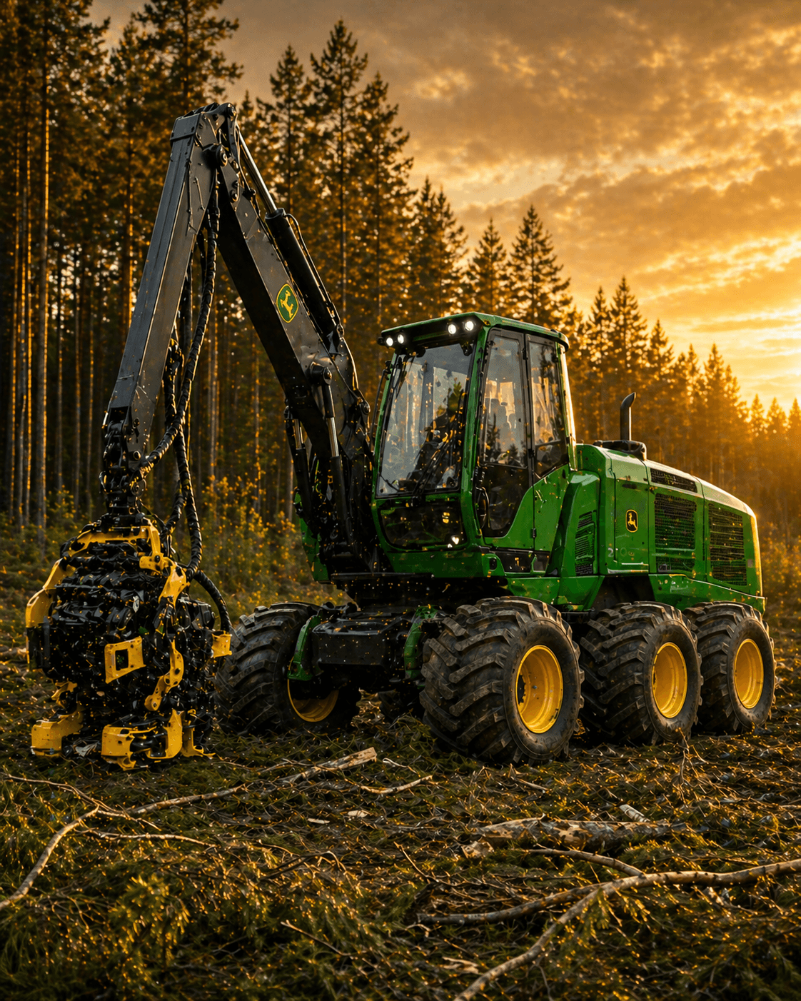 Harvester John Deere 1270G