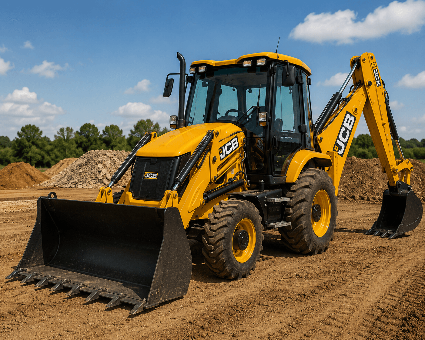 Retroescavadeira JCB 3CX