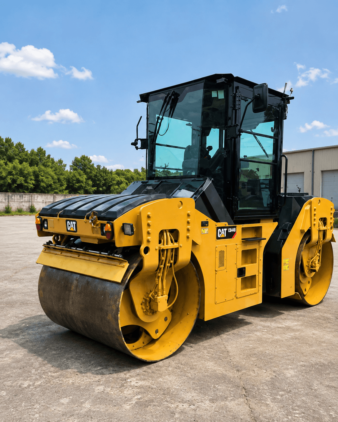 Rolo Compactador Caterpillar CB44B 2014