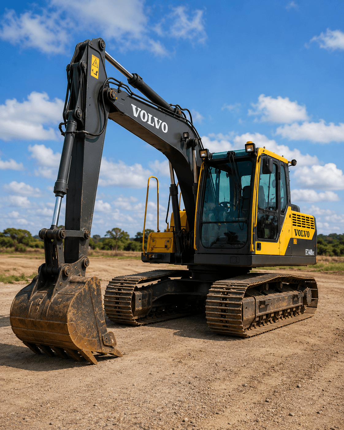 Escavadeira Volvo EC140B 2007