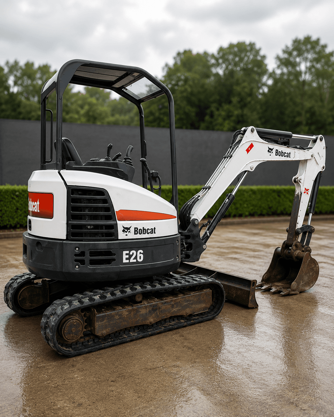 Mini Escavadeira Bobcat E26 2014