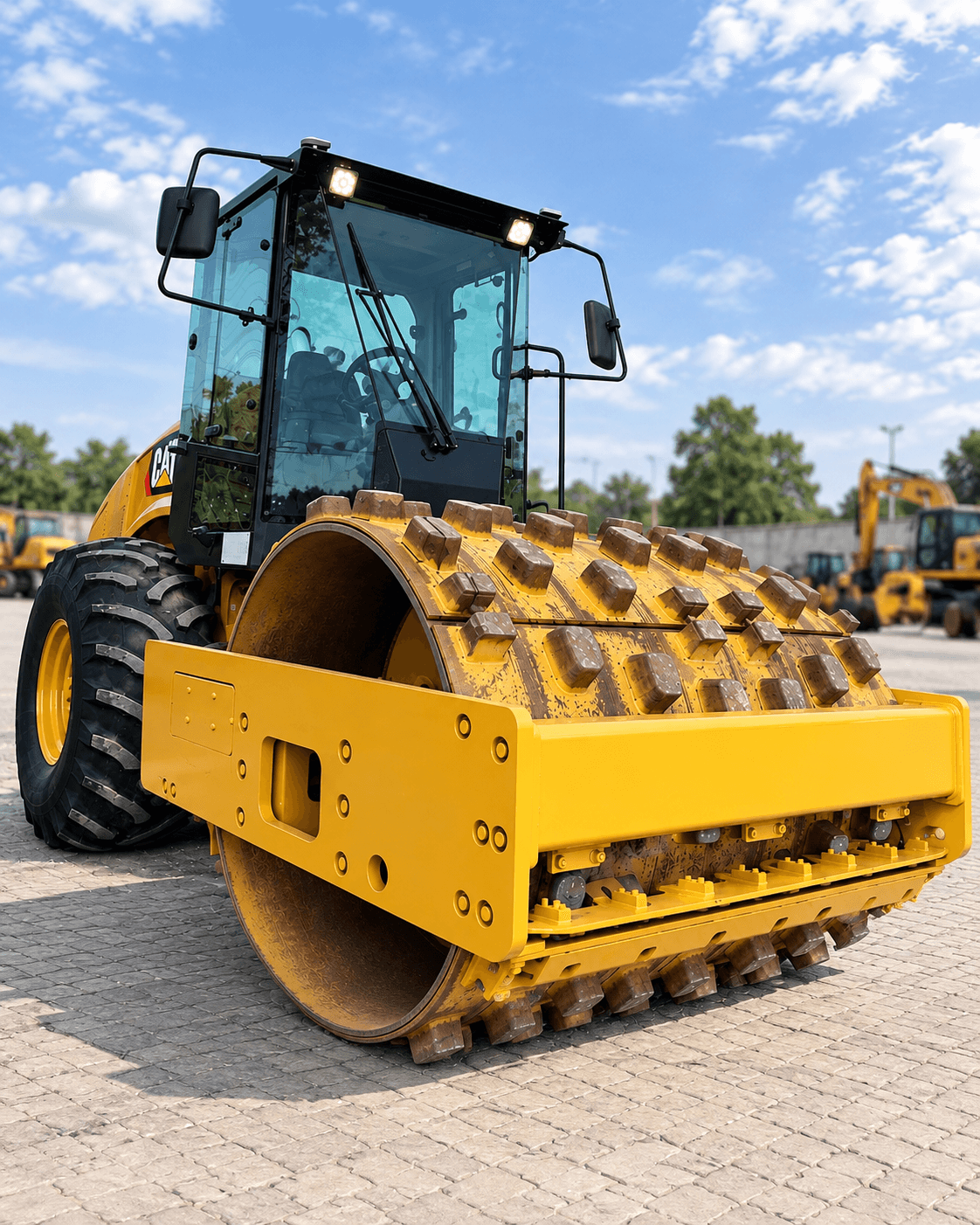 Rolo Vibratório Caterpillar CS54B 2015