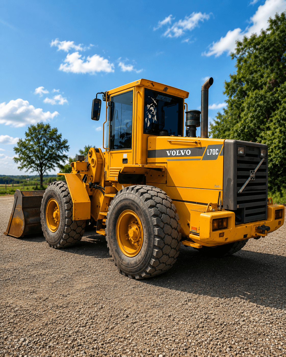 Pá Carregadeira Volvo L70C 2000