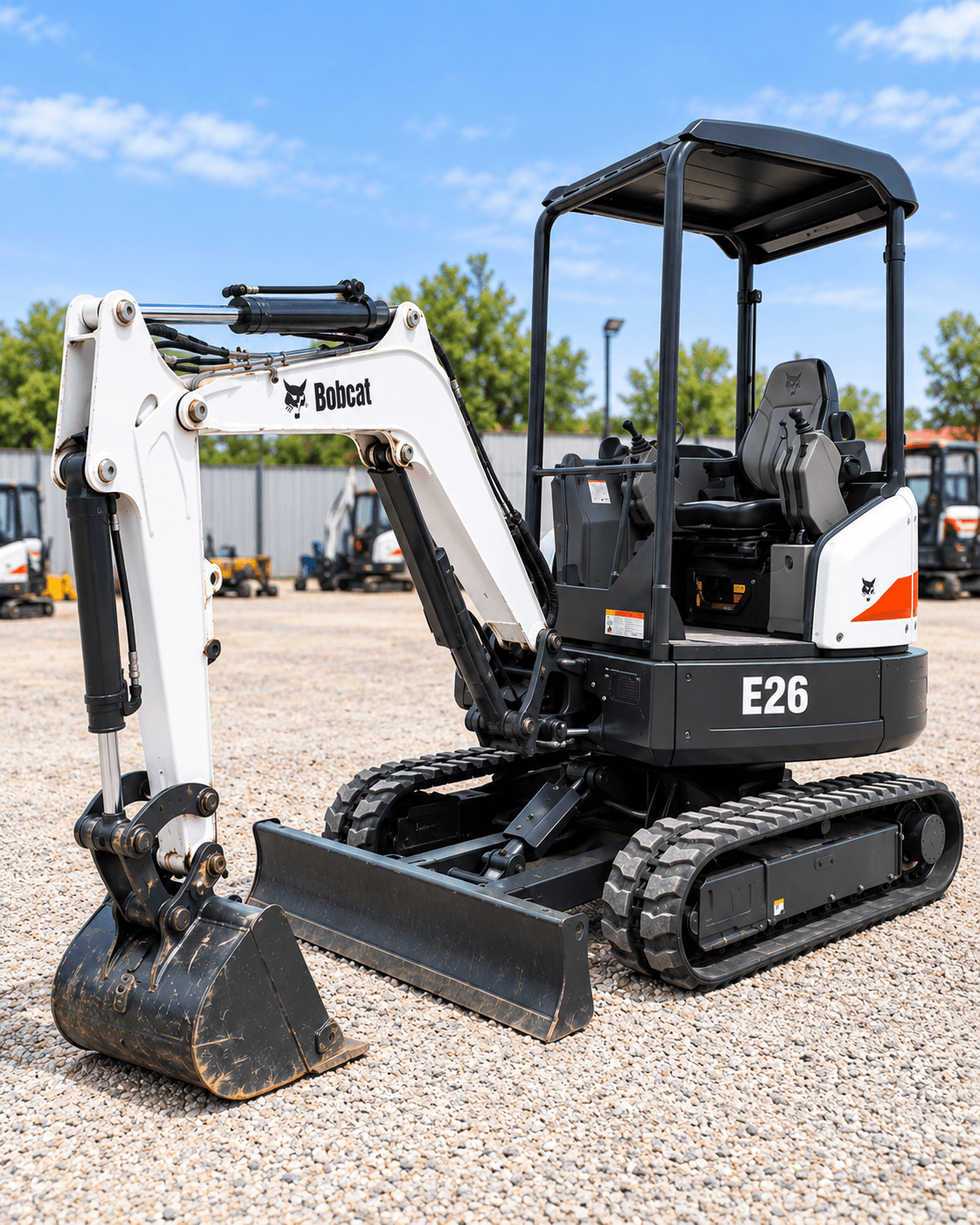 Mini Escavadeira Bobcat E26 2014