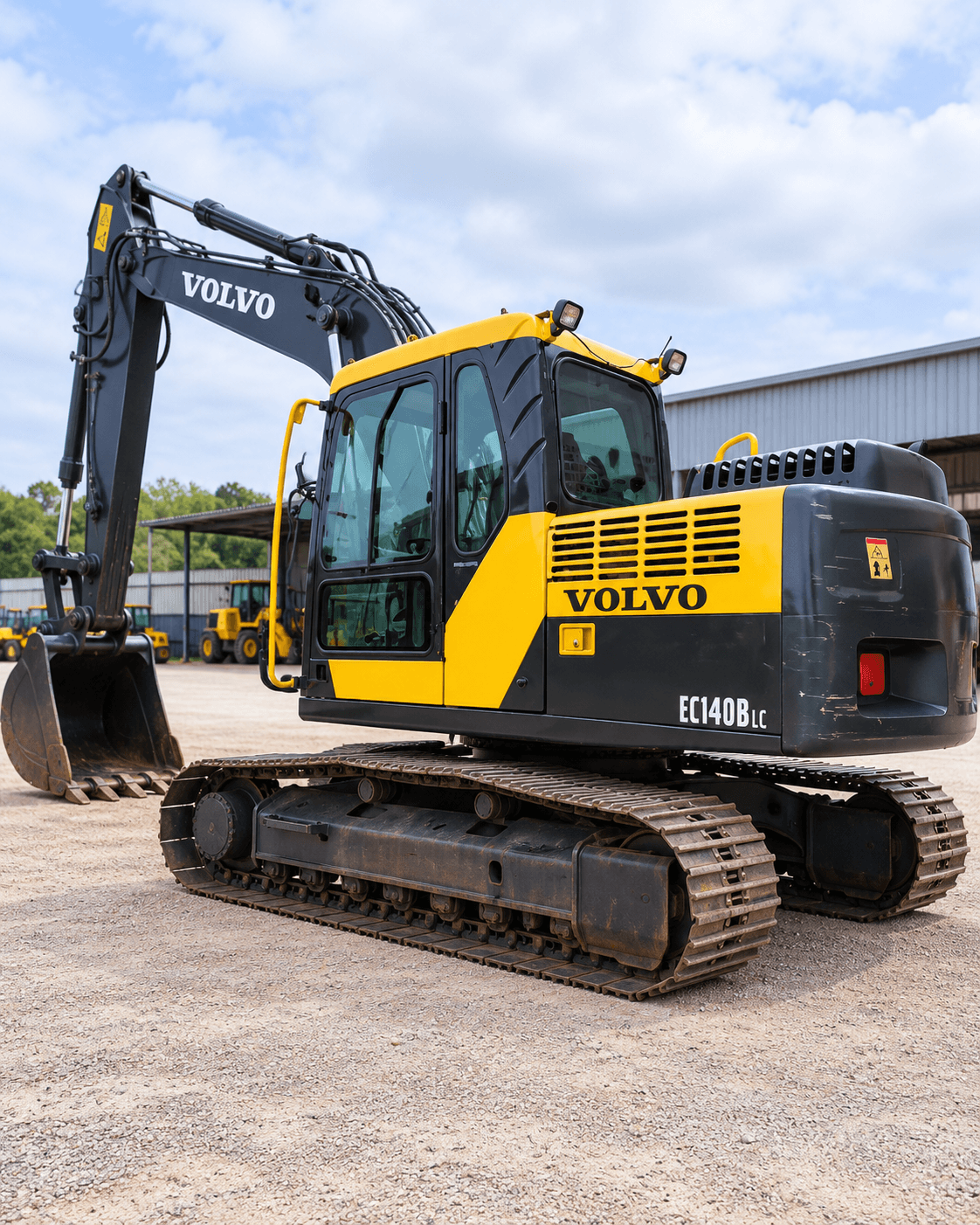 Escavadeira Volvo EC140B 2007