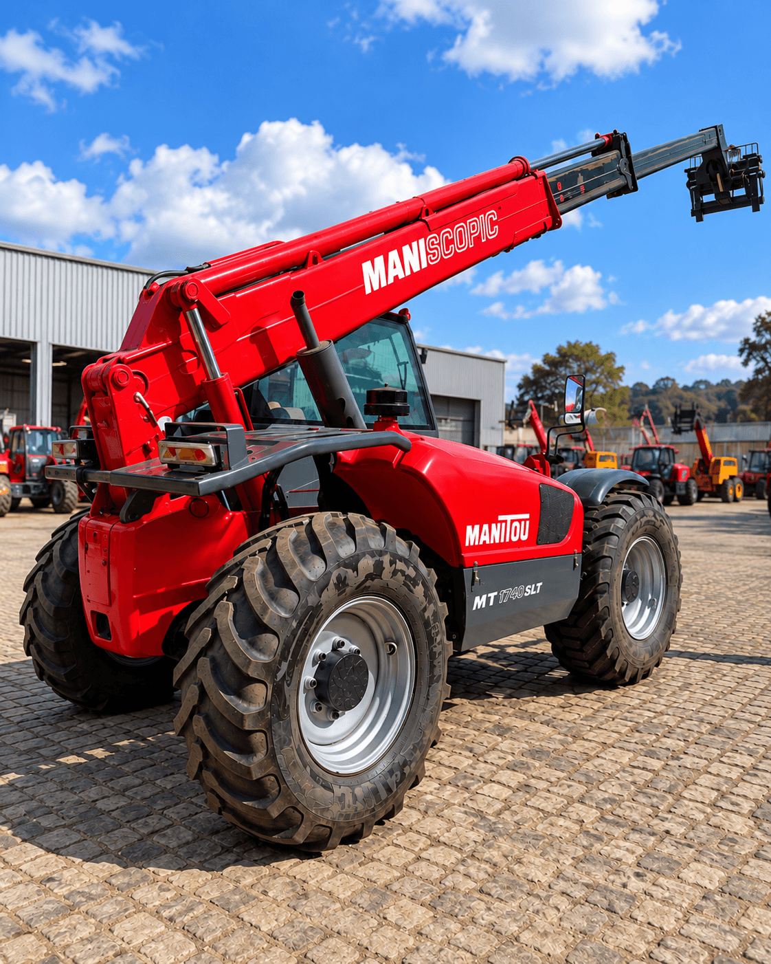 Manipulador Telescópico Manitou MT 1740 SLT 2014