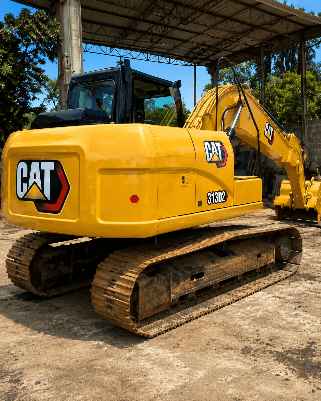 Escavadeira Caterpillar 313D2 CG 2014