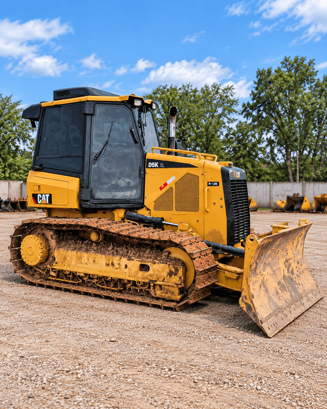 Trator de Esteiras Caterpillar D5K 2008