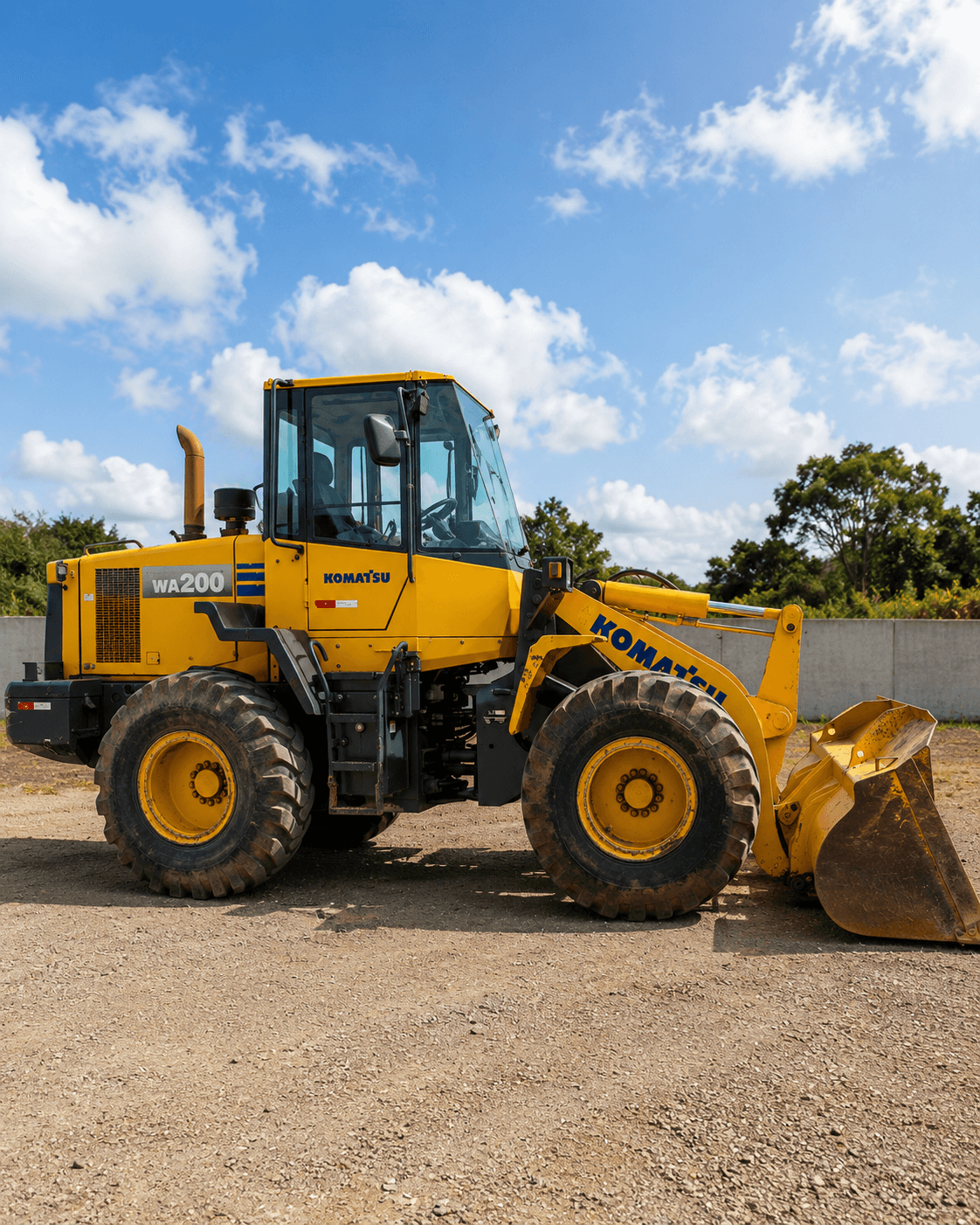 Pá Carregadeira Komatsu WA200-6 2018